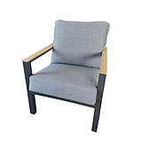 М'яке крісло для дому Lilis, дизайнерське в стилі лофт.Стілець для кафе,для ресторанів,для тераси,для кухні, фото 2