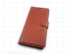 Чохол книжка для Realme 5 (коричневий)