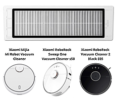 Фильтр для робота-пылесоса Xiaomi Mijia / RoboRock S50 / S55 2шт
