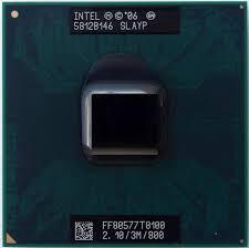 Процесор для ноутбука Intel Core 2 Duo T8100 2.1 GHz / 3M / 35 W Socket P