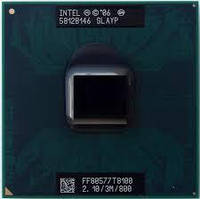 Процесор для ноутбука Intel Core 2 Duo T8100 2.1 GHz / 3M / 35 W Socket P