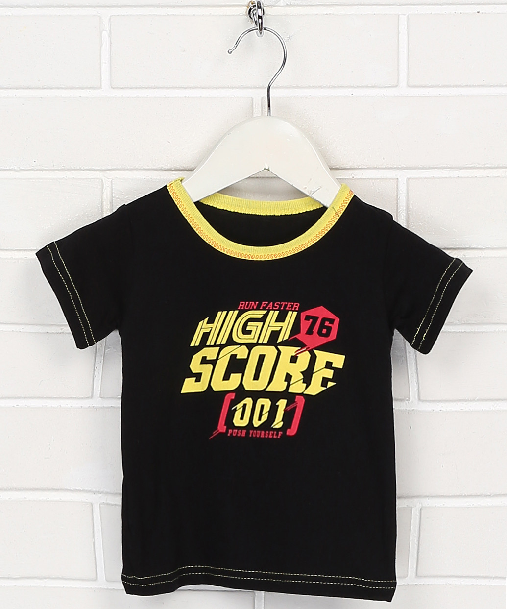 Футболка для хлопчиків Мальта Д057-17-Н 24 р. Чорна HighSY (2901000259116), фото 1