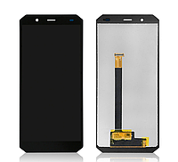 Дисплей (модуль) + тачскрин (сенсор) для Nomu V18 Plus (черный цвет)