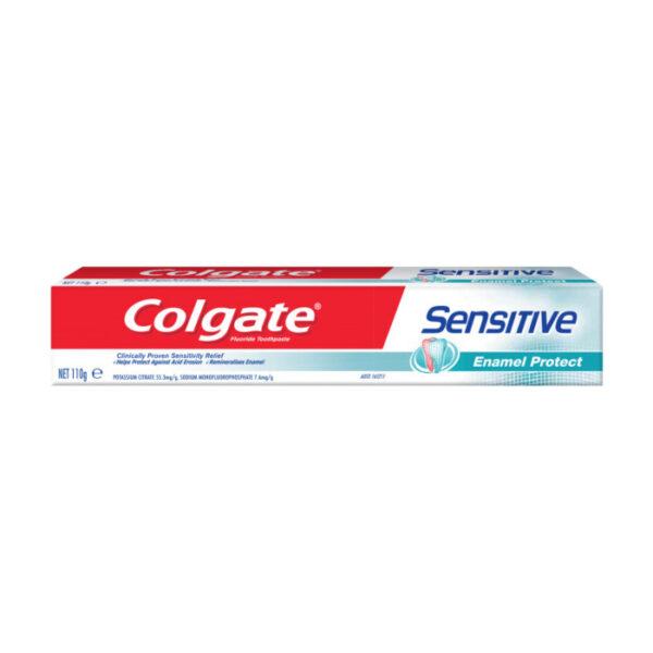 Зубна паста Colgate колгейт Sensitive Захист емалі, для чутливих зубів, 110 мл