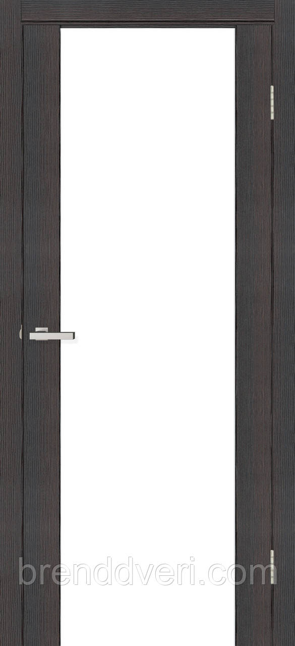 Двері міжкімнатні Cortex Gloss дуб wenge triplex молочний