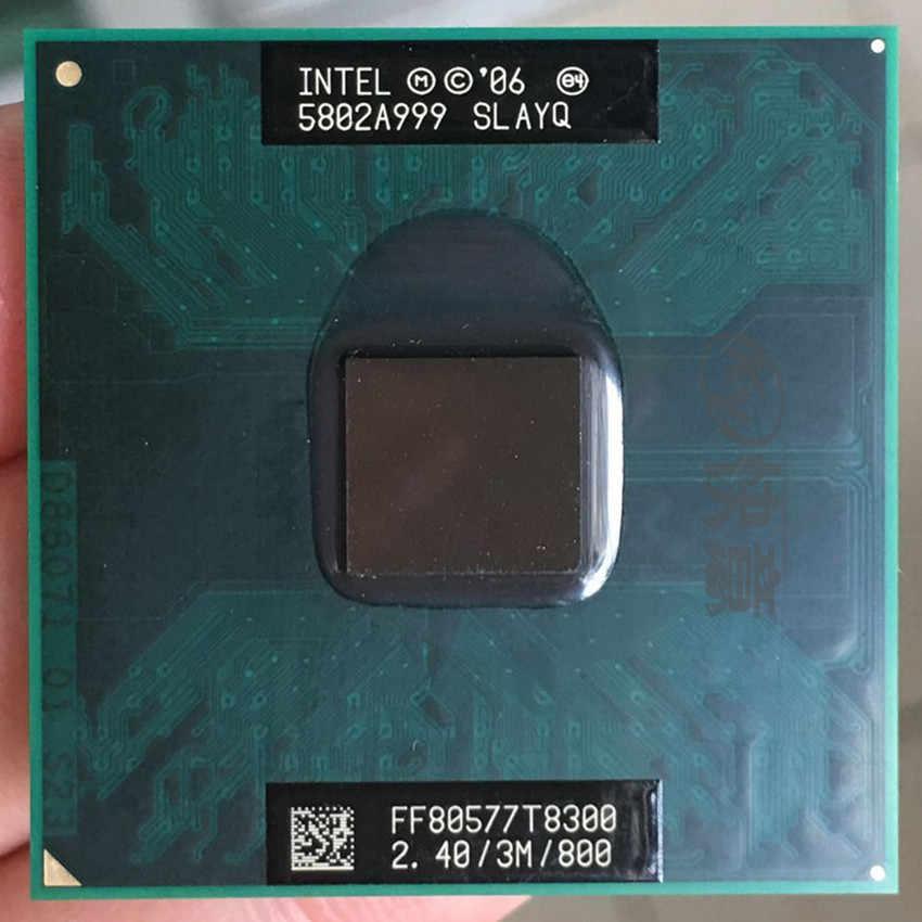 Процесор для ноутбука Intel Core 2 Duo T8300 2.4 GHz/3M/35W Socket P