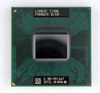 Процесор для ноутбука Intel Core 2 Duo T7200 2.0GHz/4M/34W Socket M