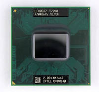 Процессор для ноутбука Intel Core 2 Duo T7200 2.0GHz/4M/34W Socket M