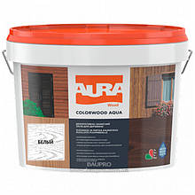 Засіб AURA ColorWood Aqua (білий), 9 л