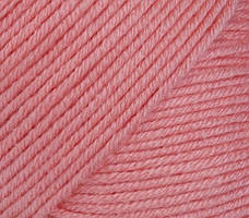 Нитки пряжа для в'язання бавовна / акрил BABY COTTON GAZZAL Бебі котон Газзал № 3435 - рожевий