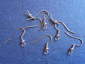 Швензи з кулькою темне срібло 50 грамів уп