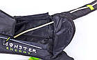 Моторюкзак із місцем під питну систему Monster Scout MS-6341-M розмір 45х18 см Black-Green, фото 8