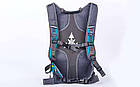 Моторюкзак із місцем під питну систему Monster Scout MS-6339-BL розмір 46х25х12 см Grey-Blue, фото 6