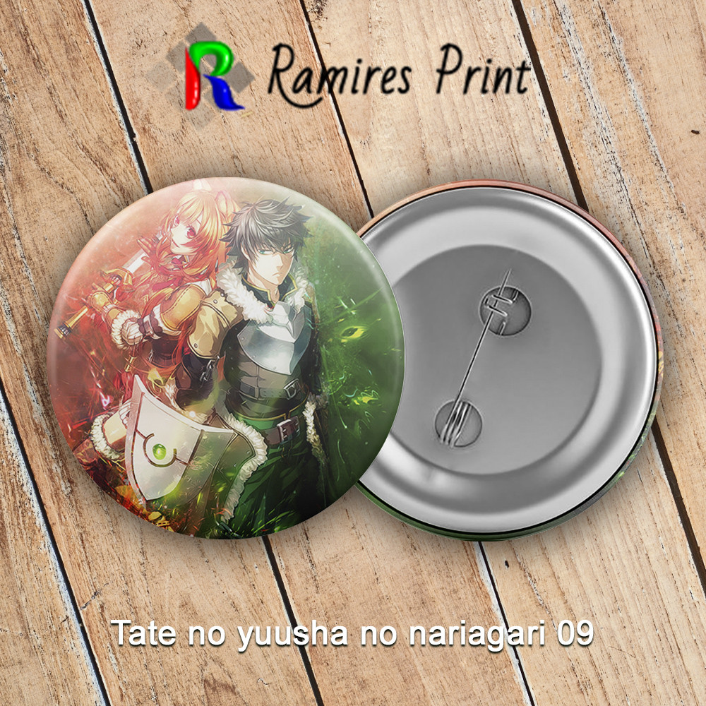 Значок 44 мм Аніме Tate no yuusha no nariagari 09, фото 1