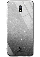 Чехол Swarovski Case для Xiaomi Redmi 8a черный (ксиоми сяоми редми 8a)