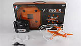 Квадрокоптер з радіокеруванням Voyager HX739 2.4Ghz, червоний., фото 3