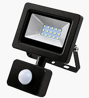 Прожектор LED NEOMAX 10w 6000k SLIM з сенсором