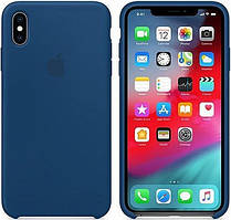 Чохол силіконовий Silicone Case для Apple iPhone XR Темно-синій