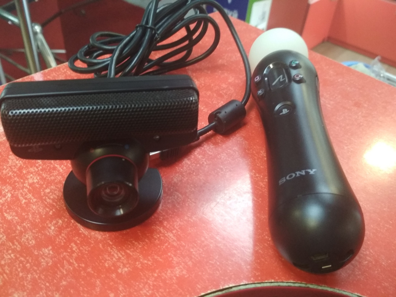 Комплект PlayStation Move для PS3 + Camera PS Eye оригінал + гра Свято спорту (б/у)
