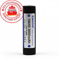 Акумулятор Li-ion із захистом KEEPPOWER 18650 3600 mAh 3.7 V (Panasonic)