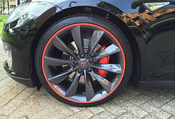 Захисні кільця для дисків GLZ R16-R18 (10 кольорів). Комплект (4 шт)