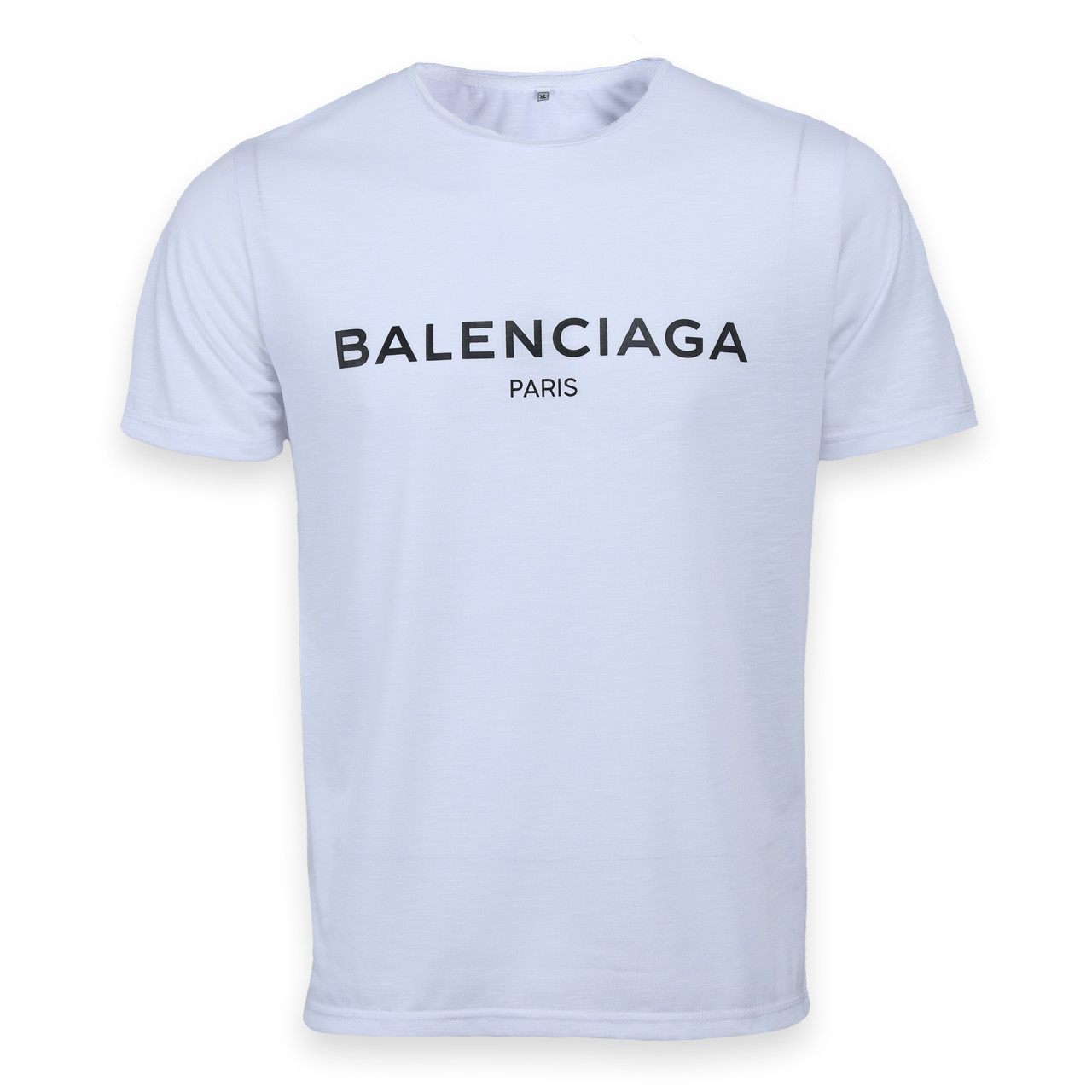 Футболка чоловіча біла з принтом BALENCIAGA Ф-10 WHT XXL (Р) 19-646-021, фото 1