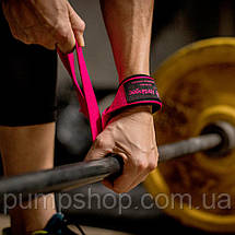 Ремені для тяги Harbinger Women's Padded Cotton Lifting Straps Pink, фото 3