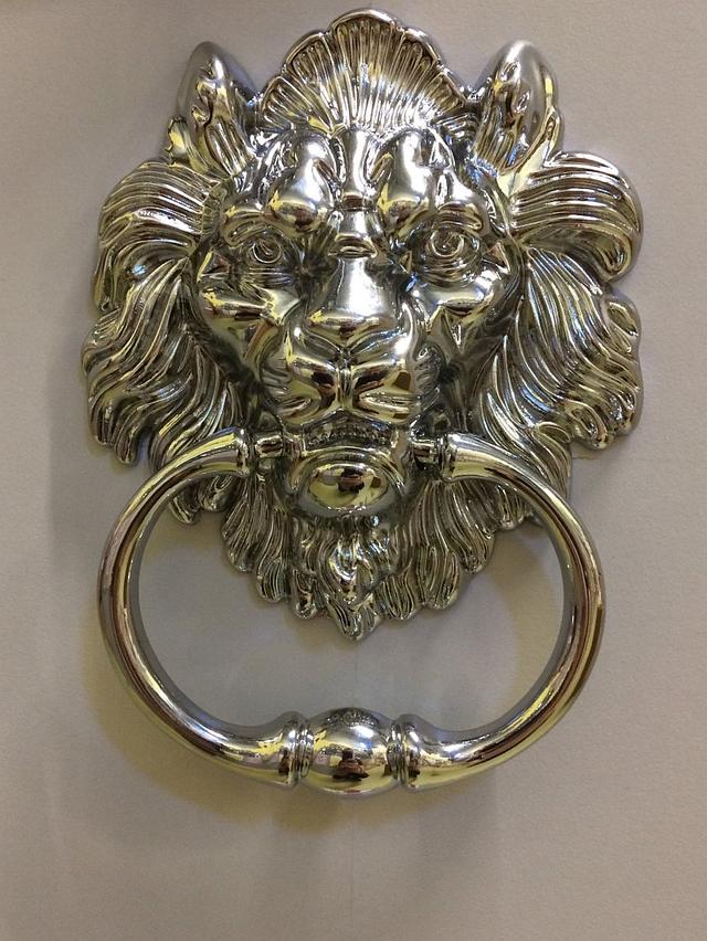 Лев с кольцом ручка для двери