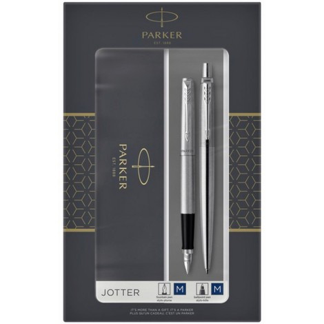 Набір ручок Parker JOTTER 17 SS CT FP+BP в подар.уп. DUOSETS 16 192b19