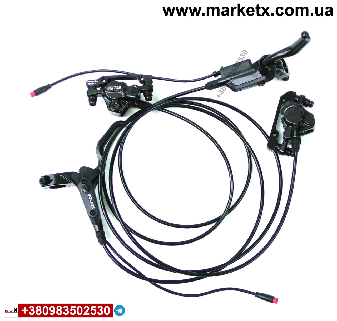 Гидравлические дисковые тормоза на электро велосипед с датчиками (ID ...