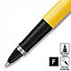 Ручка-ролер Parker JOTTER 17 Plastic Yellow CT RB 15 321 із жовтого пластику, фото 4