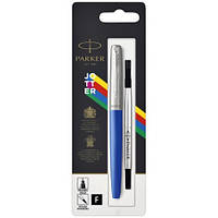 Ручка-роллер Parker JOTTER 17 Plastic Blue CT RB блистер 15 126 из голубого пластика