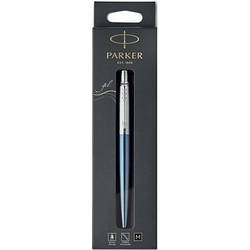 Ручка гелева Parker JOTTER 17 Waterloo Blue CT GEL в подар. уп. LONDON 16 862bL