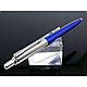 Ручка кулькова Parker Jotter Standart New Blue BP 78 032Г з пластику, оздоблення хромом, фото 4