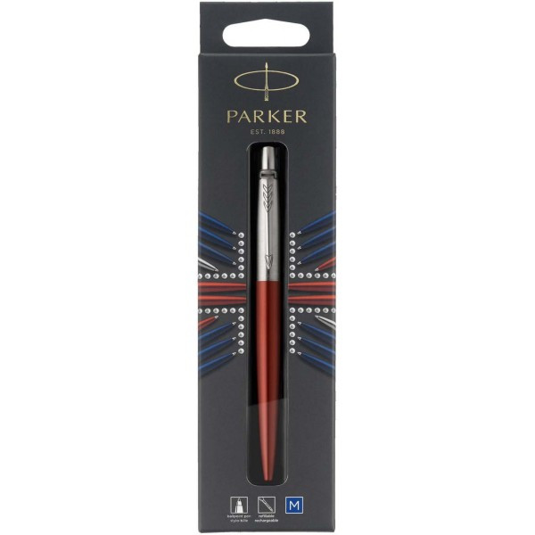 Ручка шариковая Parker JOTTER 17 Kensington Red CT BP в подар. уп. LONDON 16 432bL - фото 2 - id-p1203584836