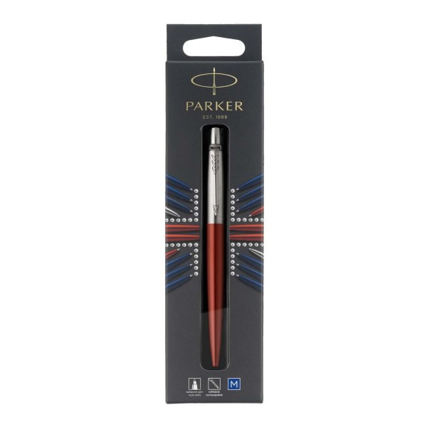 Ручка шариковая Parker JOTTER 17 Kensington Red CT BP в подар. уп. LONDON 16 432bL - фото 4 - id-p1203584836