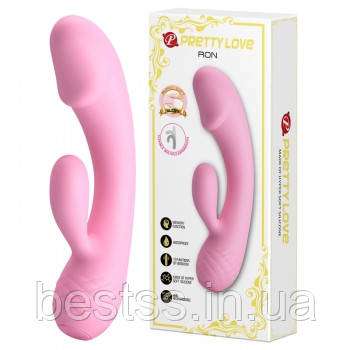 Вібратор Pretty Love Ron Vibrator Pink, фото 1