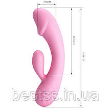 Вібратор Pretty Love Ron Vibrator Pink, фото 5