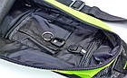 Моторюкзак однолямовий KAWASAKI Scout MS-5481-7 розмір 42х15x7 см Black-Green, фото 6