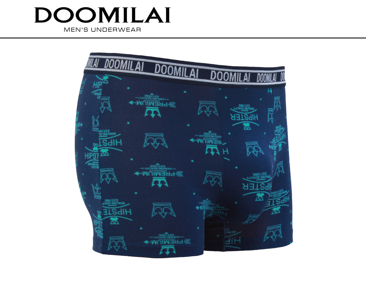Чоловічі боксери стрейчеві з бамбука «DOOMILAI» Арт.D-01365