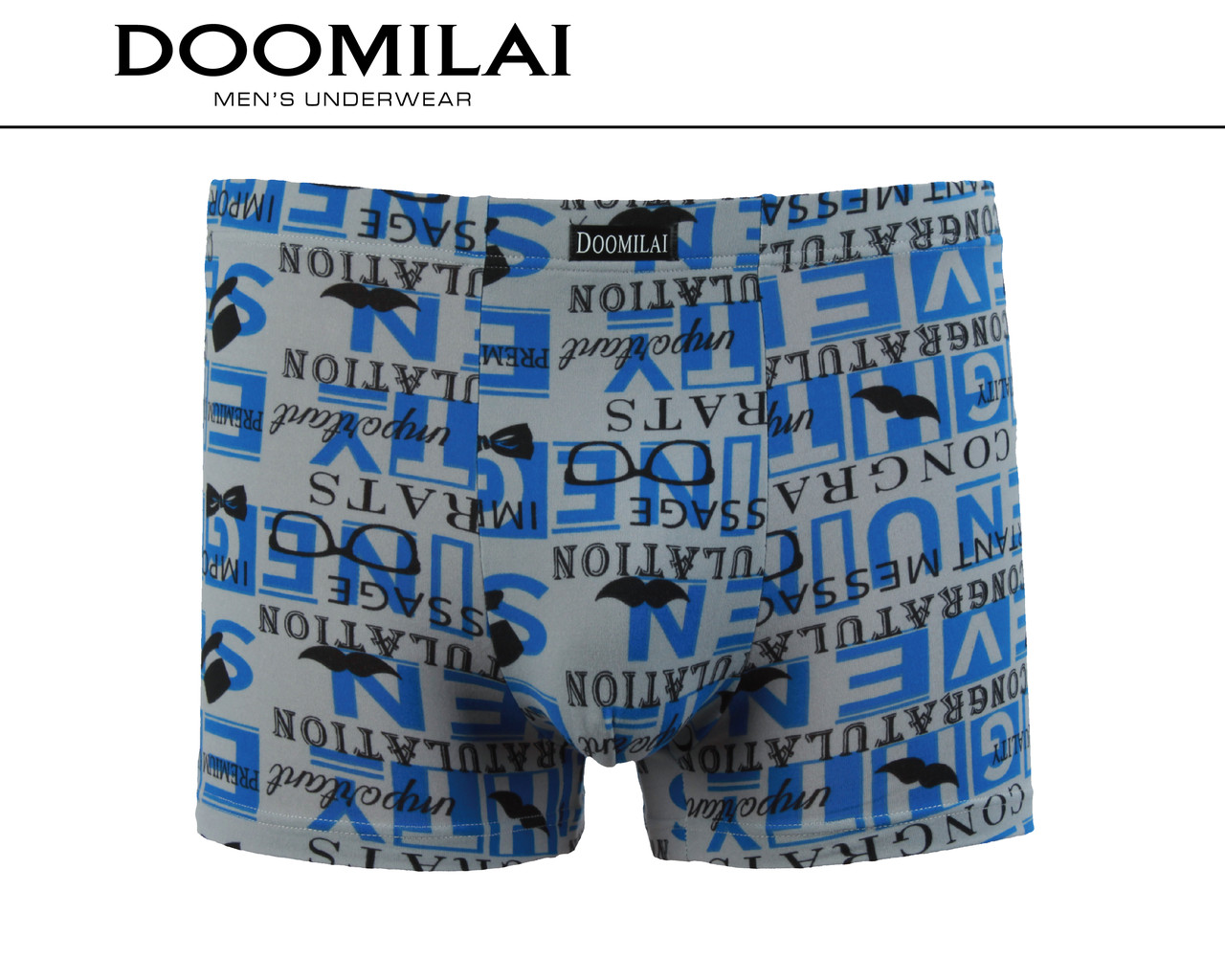 Чоловічі боксери стрейчеві з бамбука «DOOMILAI» Арт.D-01370