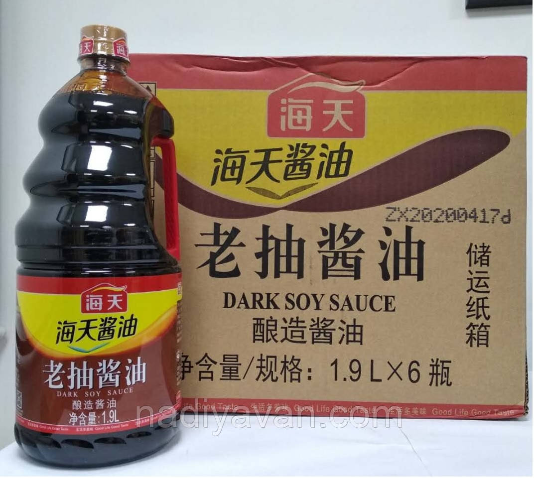 Соєвий соус темный1.9 л. tm "Haday" superior dark soy sauce