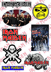 Стікерпак Iron Maiden (band)