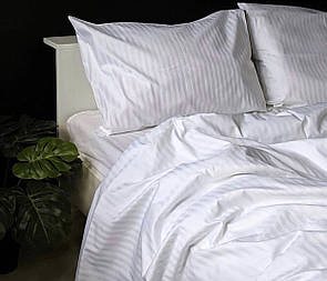 Двоспальне постільна білизна Luxury біле