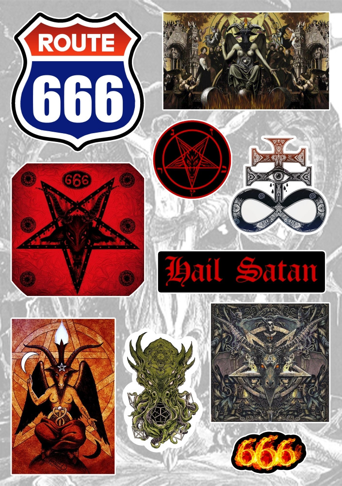 Стікерпак Occult Symbols (color)