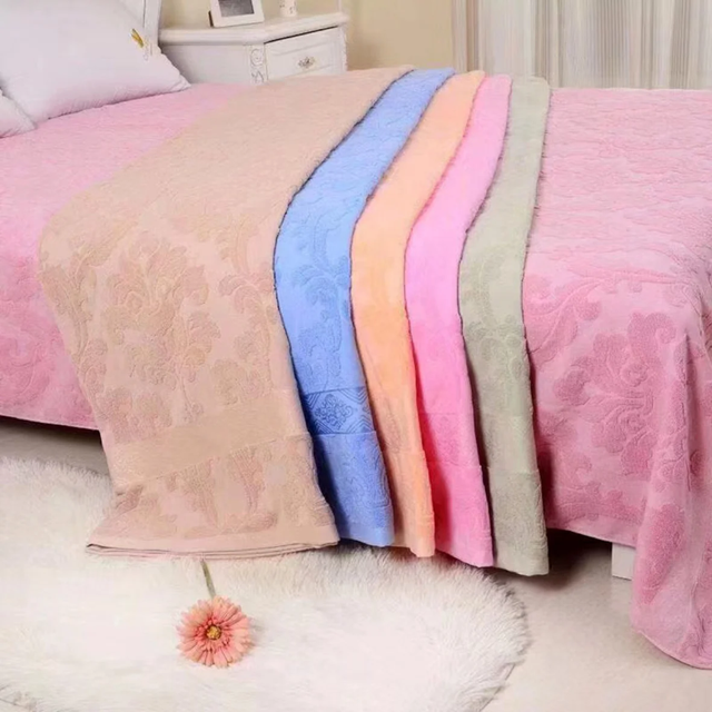 Махрове простирадло 200х220см. 6 кольорів в асортименті