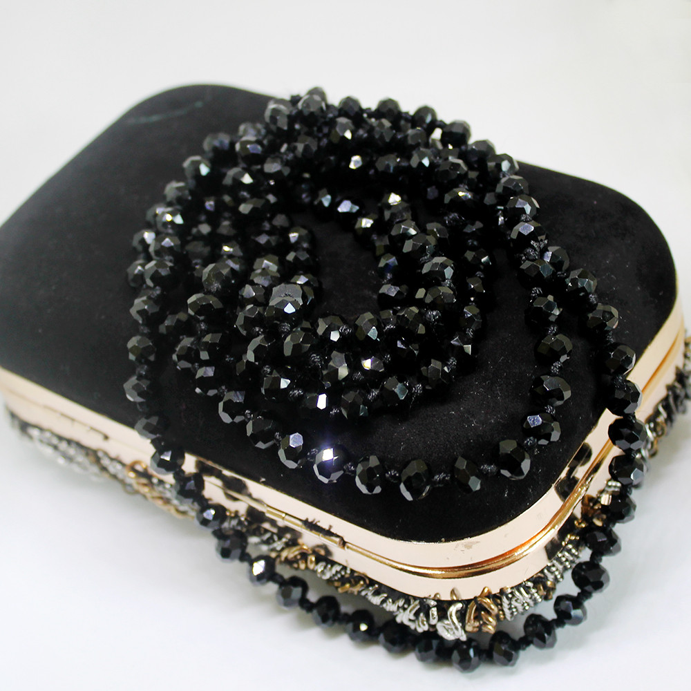 Буси чорний агат, фото 1