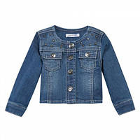 Джинсова куртка для дівчинки 3pommes 40014 синій 98-102