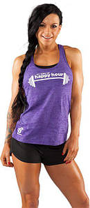 Спортивна жіноча майка Bodybuilding Clothing Women's Happy Hour Tank бузкова L