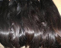 Натуральные европейские неокрашенные волосы на трессе длиной 92 см